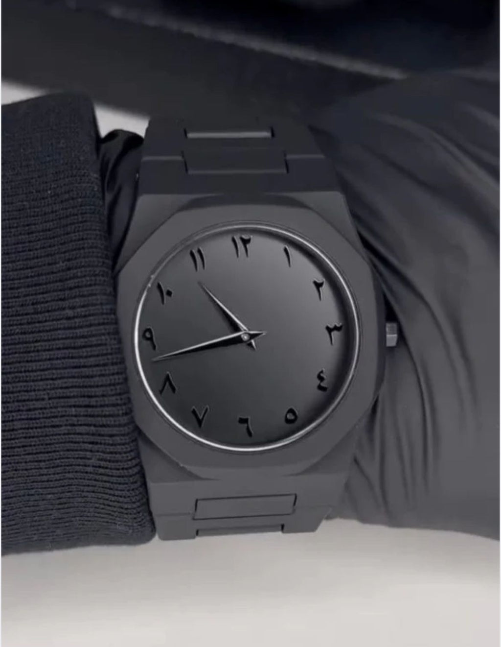 Full Black AURA Quartz Analog Watch – Lightweight Premium Design - Stylish Wrist Watch For Men (With Box)