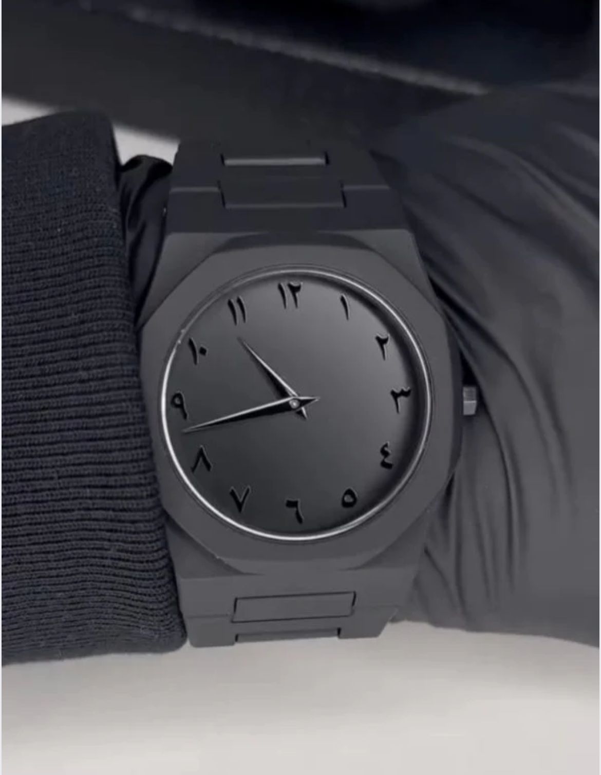 Full Black AURA Quartz Analog Watch – Lightweight Premium Design - Stylish Wrist Watch For Men (With Box)