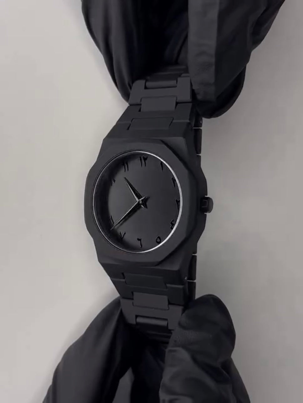 Full Black AURA Quartz Analog Watch – Lightweight Premium Design - Stylish Wrist Watch For Men (With Box)